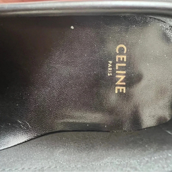 *LIKE NEW IN BOX* CELINE LUCO MAILLON TRIOMPHE LOAFER IN POLISHED CALFSKIN - Picture 5 of 6